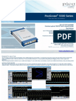 Picoscope 9300 Series Sampling Oscilloscopes Data Sheet