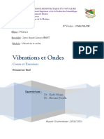 Vibrations Et Ondes