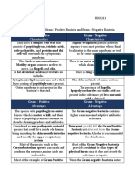 Gram Positive and Gram Negative