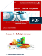 Gestion Budgétaire - Séquence 2 - Budget Des Ventes