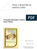 Cardoso y Faletto - Dependencia y Desarrollo en América Latina