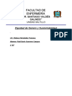 Analisis de Informe Equidad de Genero