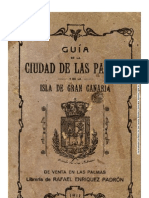 Guía de La Ciudad de Las Palmas Y de La Isla de Gran Canaria (1911)