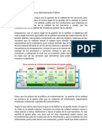 Procesos de Calidad en La Administración Pública