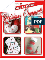 6 Sew Easy To Make Christmas Ornaments