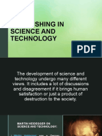 Human Flourishing in Science and Technology