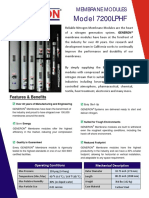 Model 7200LPHF: Membrane Modules