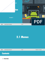 2.1 Menus