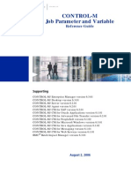 CONTROL-M Job Parameter and Variable Reference Guide