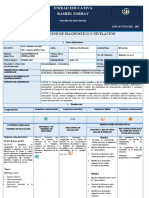 PLAN DIAGNÓSTICO Y NIVELACION 1er BIOLOGÍA BGU 2022