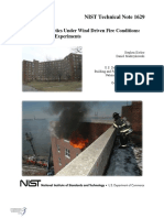 Fire Fighting Tactics Under Wind Driven Fire Conditions: 7-Story Building Experiments