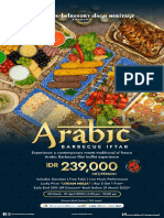 Barbecue Iftar: Experience A Contemporary Meets Traditional Al Fresco Arabic Barbecue Iftar Buffet Experience