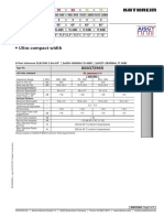 Ultra Compact Width: 8-Port Antenna Frequency Range Dual Polarization HPBW Gain Adjust. Electr. DT