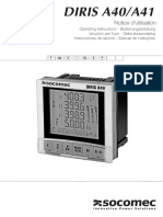 DIRIS A40/A41: Notice D'utilisation