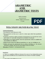 Stats PPT - Signed Rank Test, One Way Anova