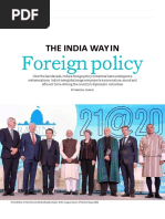 Foreign Policy: The India Way in