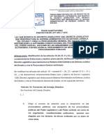 Rigii : Texto Sustitutorio Proyectos de Ley 3651 Y 3270