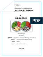 Foro Semana 4 - Importancia de La Microbiología Alimentaria