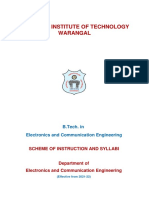 National Institute of Technology Warangal: B.Tech. in Electronics and Communication Engineering