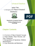 Advanced Database Chapter One