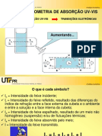 Aula 2 Espectrofotometria Uv-Vis