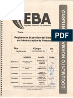 004 SAF - ADM - REG 003 REGLAMENTO ESPECIFICO DEL SISTEMA DE ADMINISTRACION DE PERSONAL V1 Compressed Compressed Compressed