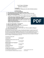 Class IX Chapter Cell Worksheet