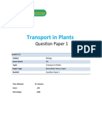 8.1-Transport - in - Plants - Igcse-Cie-Biology - Solved OLI