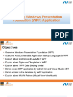 Building Windows Presentation Foundation (WPF) Application