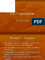 Structure of C++ Program