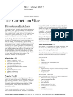 The Curriculum Vitae