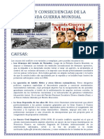 Causas y Consecuencias de La Segunda Guerra Mundial