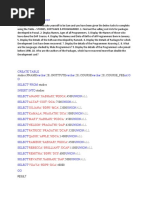 SQL Module 1 Assignment