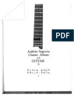 A. Segovia - Classic Album For Guitar - 5