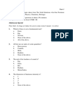 Questions - Physics (Ima Mmi's)