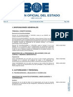 Boletín Oficial Del Estado: I. Disposiciones Generales