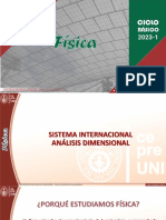 Sistema Internacional - Análisis Dimensional Cepre Uni