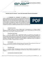 Processo Seletivo Ppgenap - Vagas para Servidores Públicos Estrangeiros