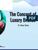 The Concept of Luxury Brands - Presentation