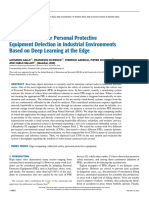 A Smart System For Personal Protective Equipment Detection in Industrial Environments Based On Deep Learning at The Edge