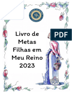 Livro de Metas Filhas em Meu Reino 2023