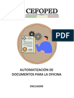 Encuadre - Automatizacion de Documentos para La Oficina