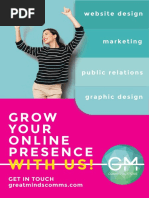 DIGITAL MARKETING Brochure - Greatmindscomm