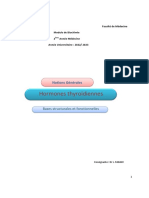 Hormones Thyroïdiennes PDF