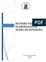 Roteiro Elaborao Aes Extenso - ComEx CCS 2014