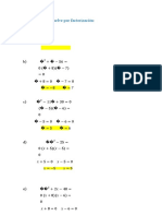 Practica Resuelve Por Factorización