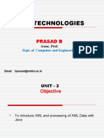 UNIT 2 - XML Complete WT