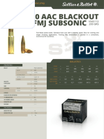 300 Aac Blackout FMJ Subsonic: V345112 200 GRS