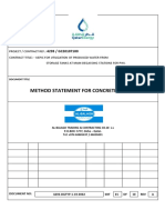 Method Statement For Concrete Works