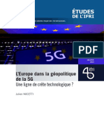 Nocetti Europe Geopolitique 5g 2022